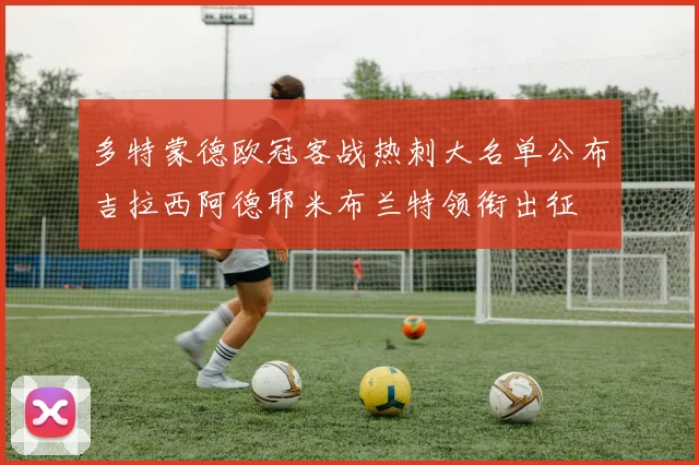 多特蒙德欧冠客战热刺大名单公布吉拉西阿德耶米布兰特领衔出征